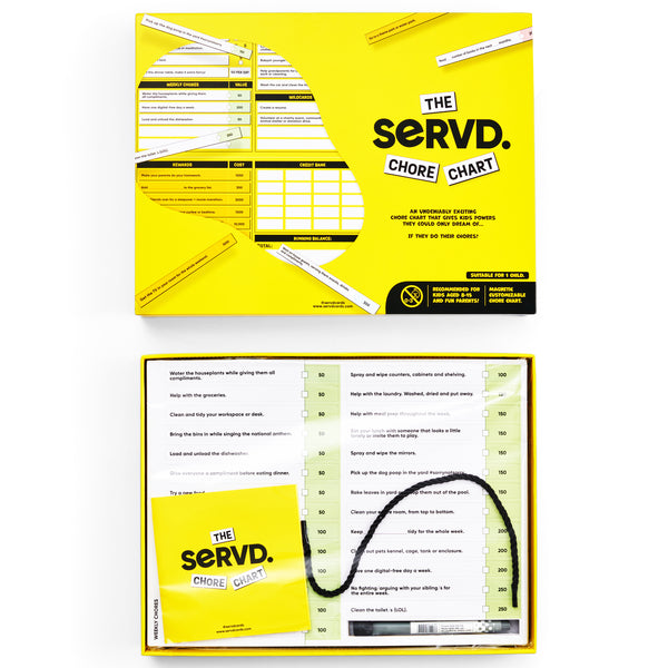 The SERVD Chore Chart